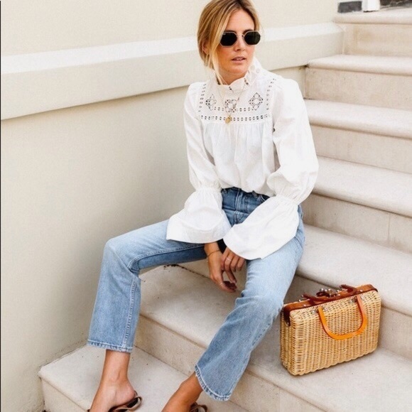 Free People Tops - Free People Another Eternity Cotton Blouse